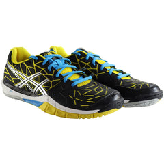 Asics Gel-Fireblast Womens Black Court Trainers