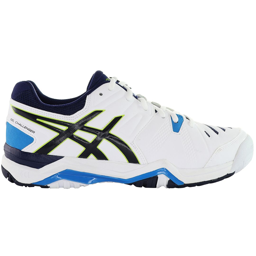 Asics Gel-Challenger 10 Mens White Tennis Trainers