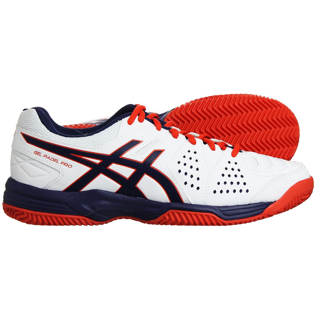 Asics Gel-Padel Pro 3 SG Mens White Trainers