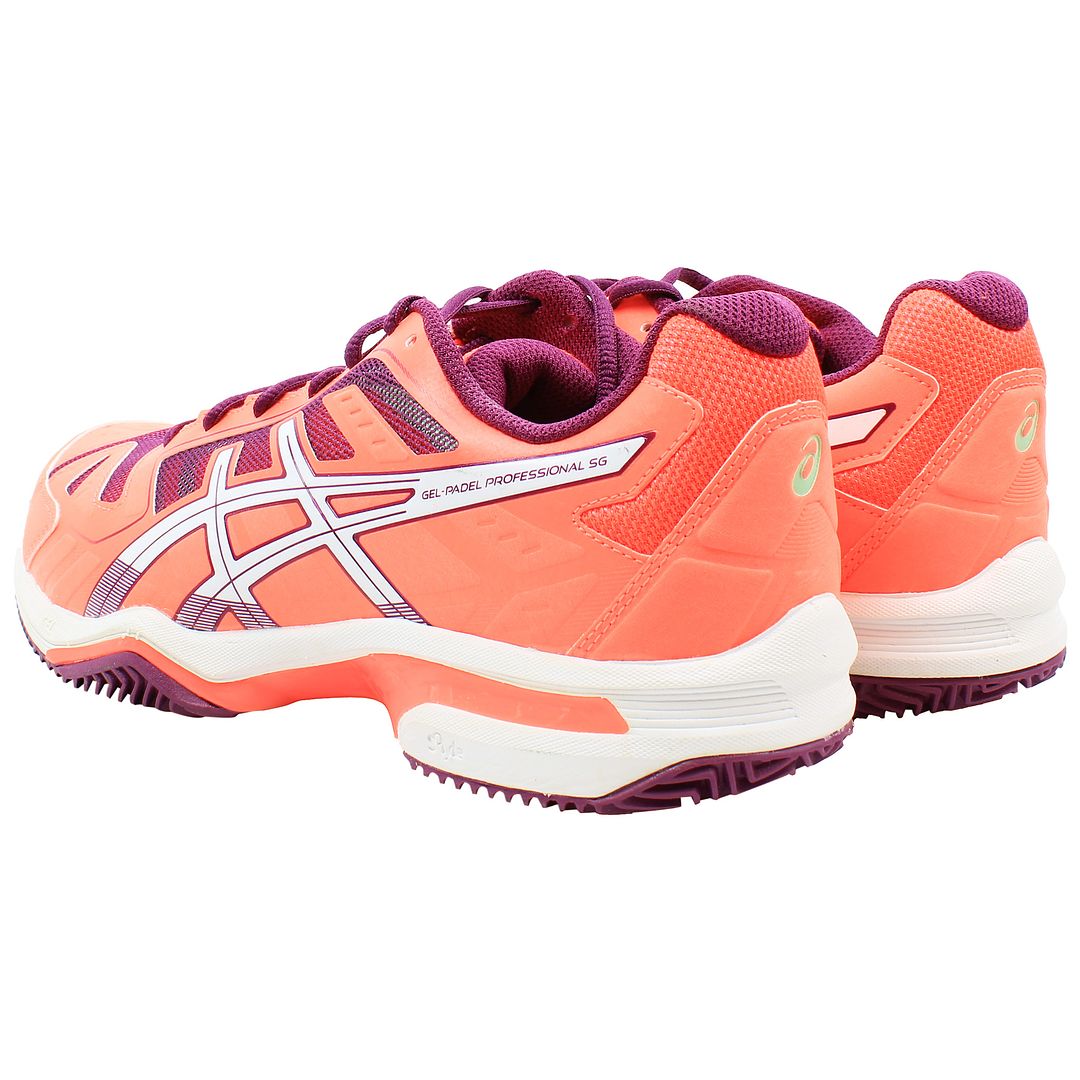 Asics Gel-Padel Professional 2 SG Womens Orange Padel Shoes