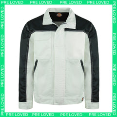 Dickies Two Tone Mens White/Grey Everyday Jacket NO TAG
