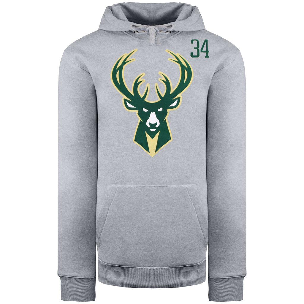 NBA Milwaukee Bucks 34 Giannis Antetokounmpo Mens Goat Hoodie