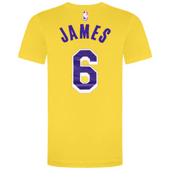 Nike NBA LA Lakers 6 James Lebron N&N Kids T-Shirt