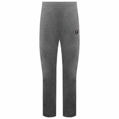 Lotton Contrast Cuffed Mens Mid Grey Track Pants