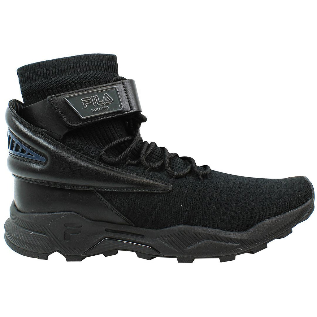 Fila Hi Top Mens Black Trainers