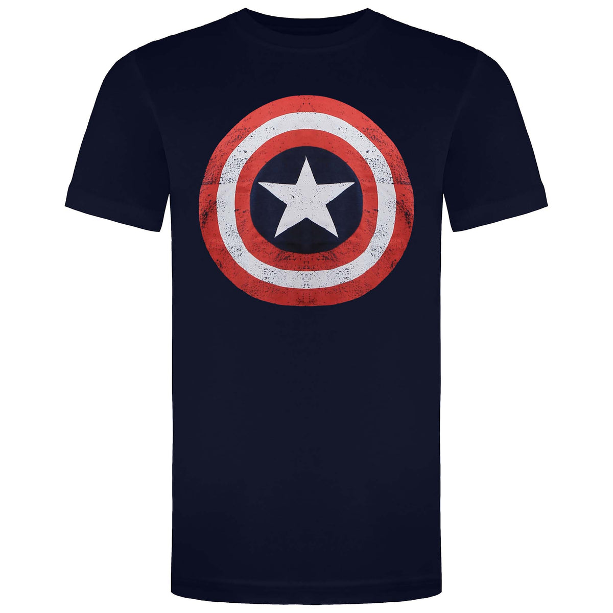 Marvel Captain America Shield Kids Navy T-Shirt