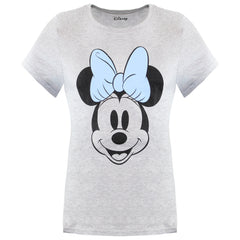 Disney Minnie Smile Womens Grey Pyjama Set