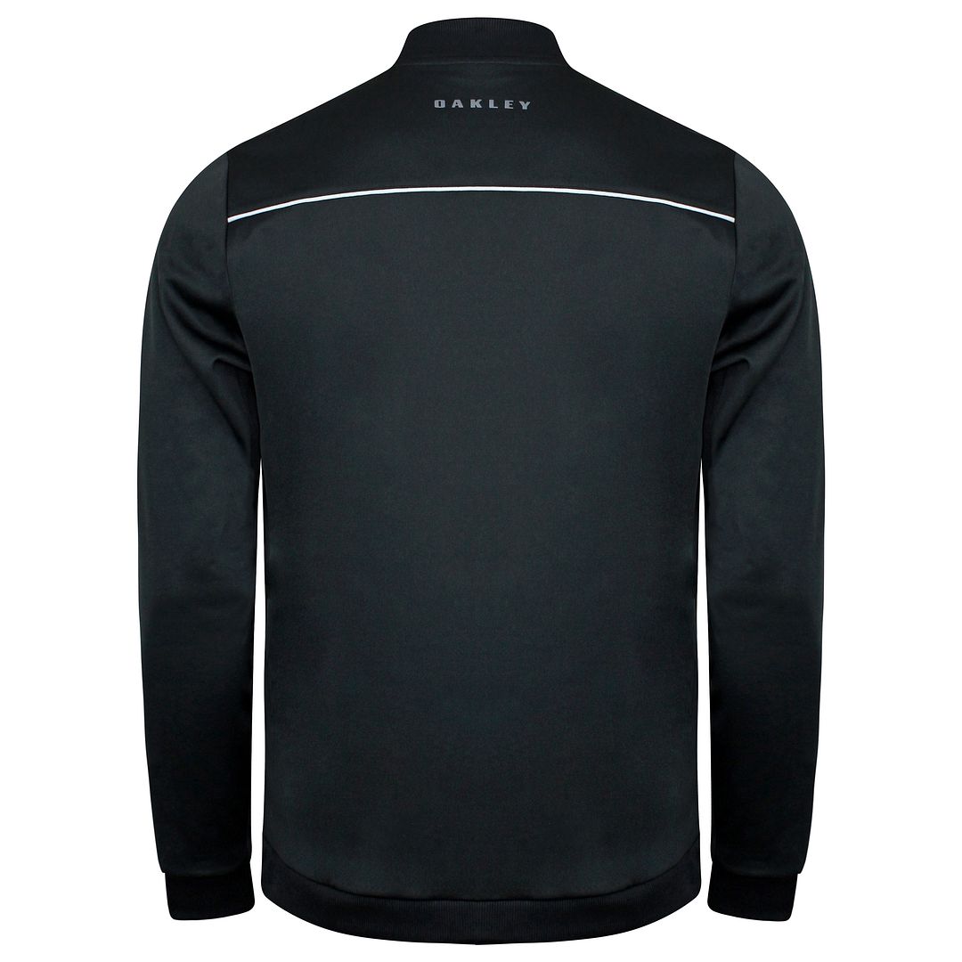 Oakley Bimaterial HZ Mens Black Track Jacket