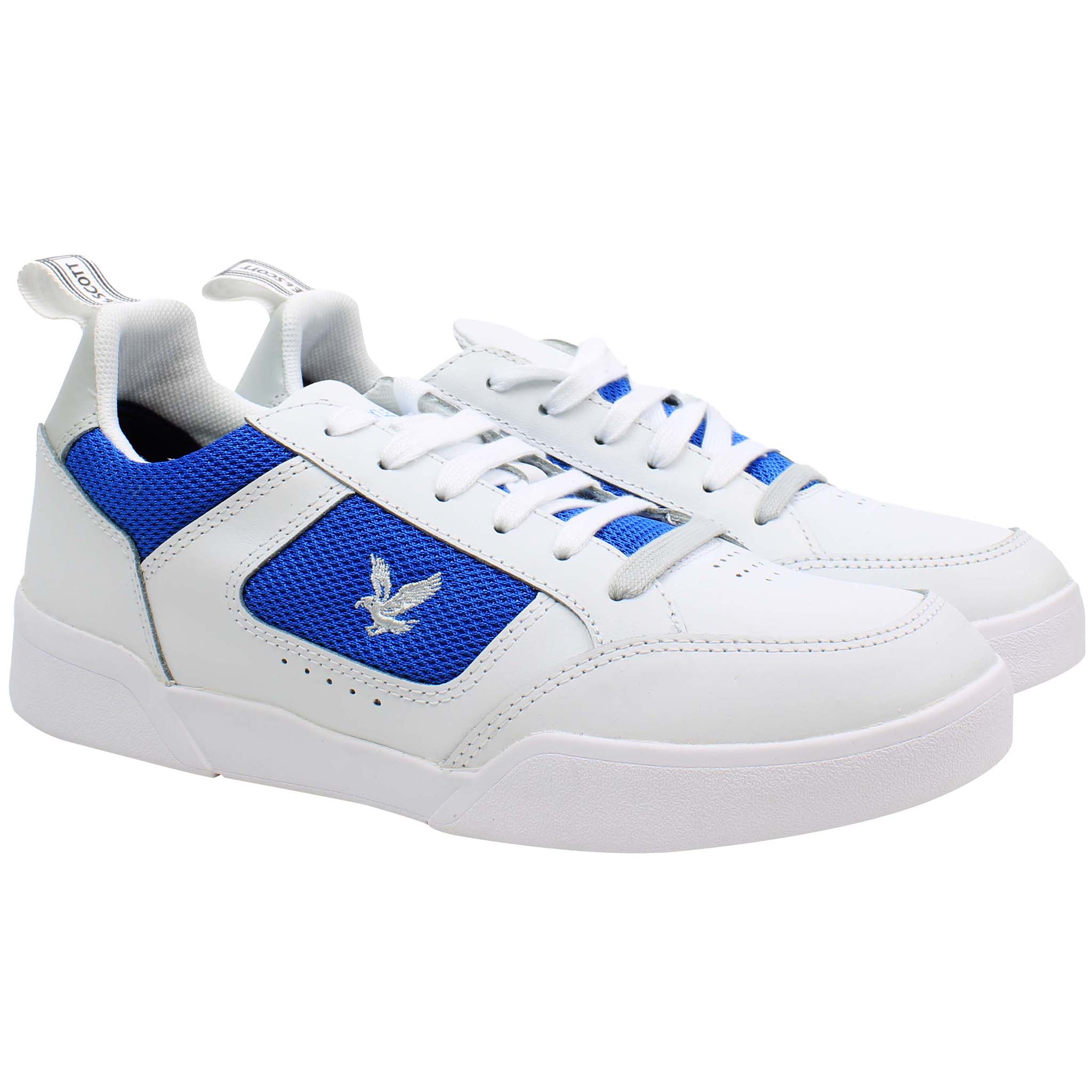 Lyle & Scott Gilzean Mens White Trainers