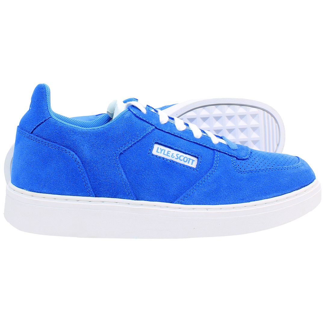 Lyle & Scott McMahon II Mens Blue Trainers