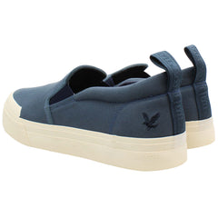 Lyle & Scott Duncan Mens Blue Plimsolls