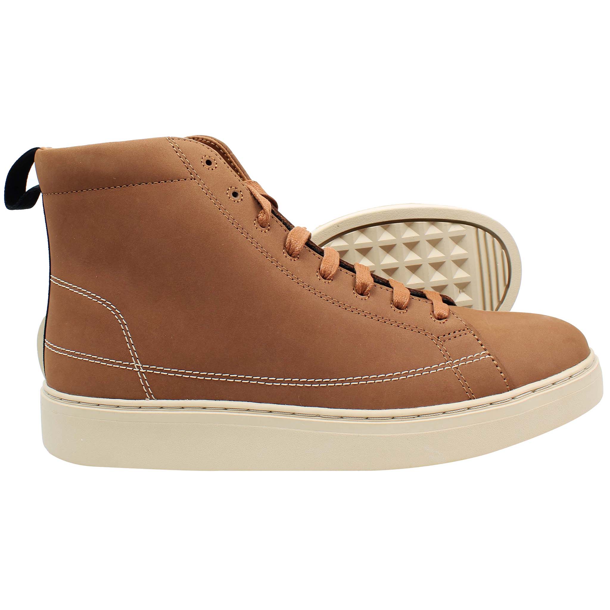 Lyle & Scott Shankly Mid Mens Brown Trainers