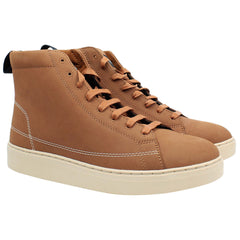 Lyle & Scott Shankly Mid Mens Brown Trainers