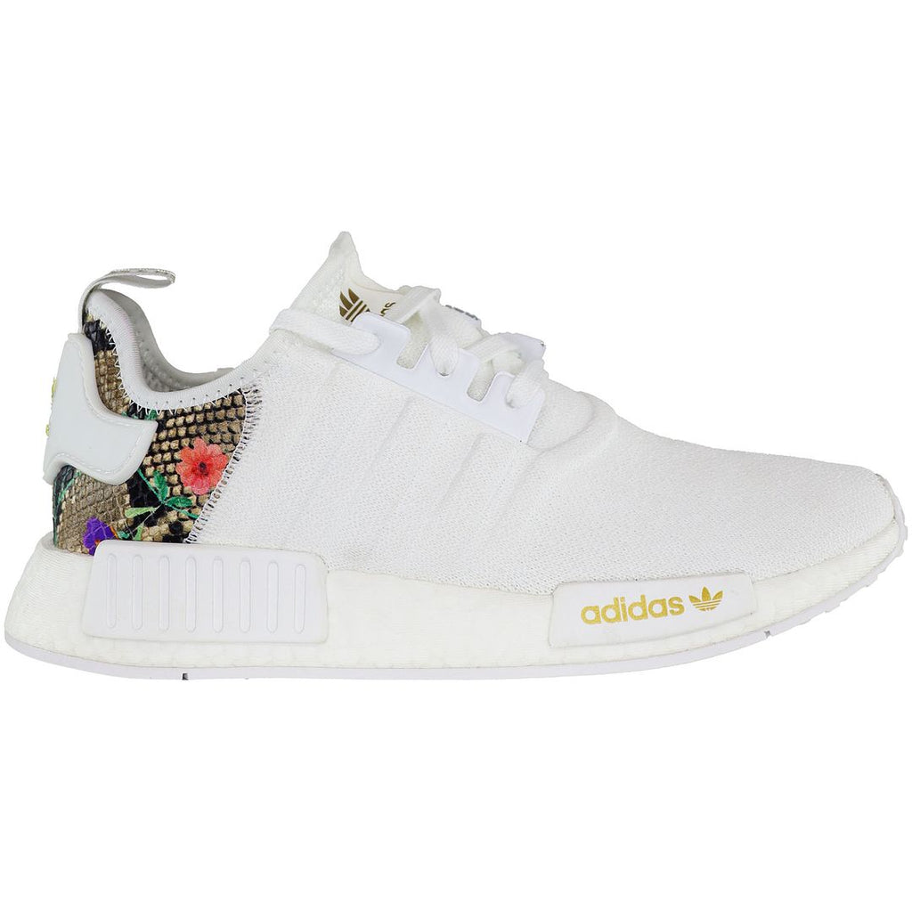 Adidas NMD R1 Floral Womens White Trainers