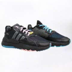 Adidas Ninja Nite Jogger J Kids Black Trainers NO BOX