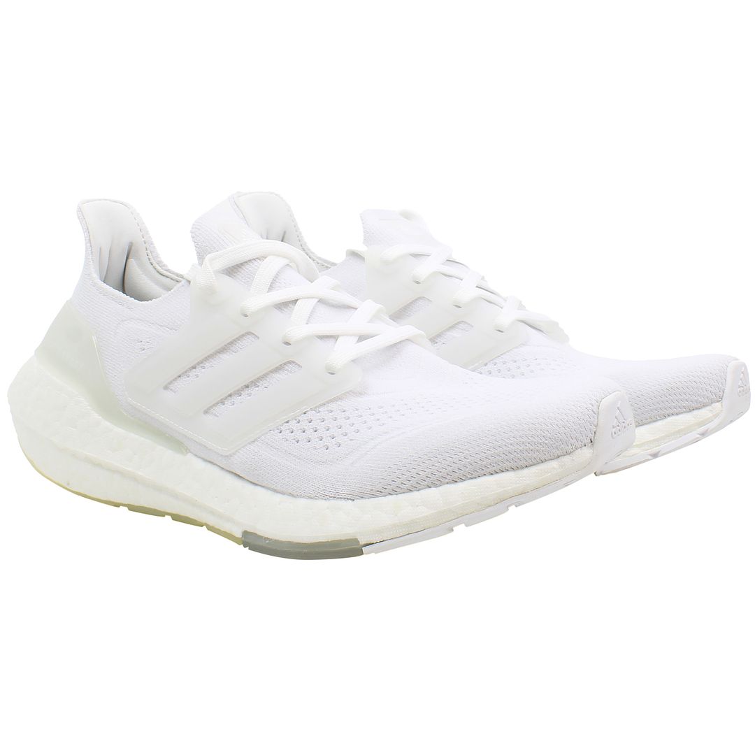 Adidas Ultraboost 21 Mens White Trainers