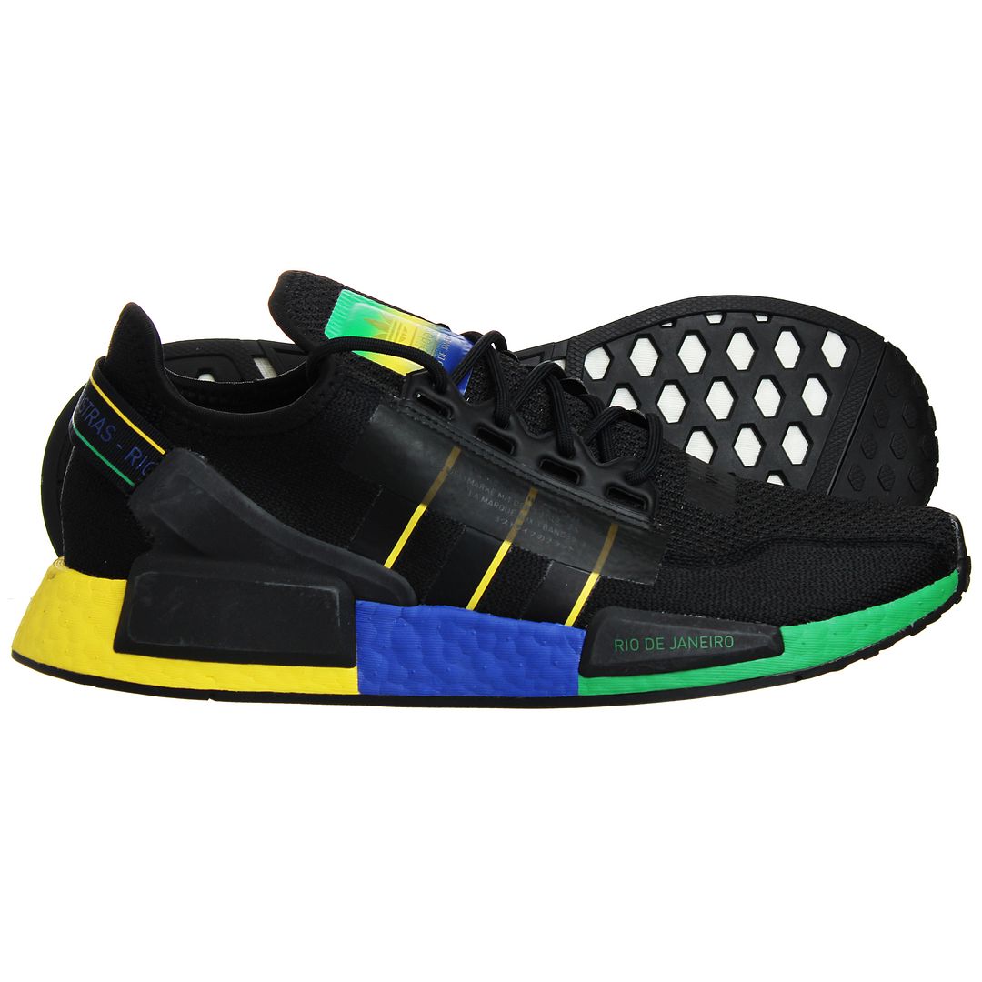 Adidas NMD R1 V2 Rio De Janeiro Mens Black Trainers