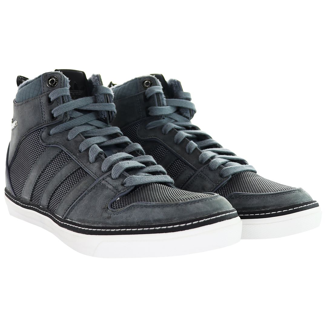 Adidas Vespa II Hi Mens Navy Trainers