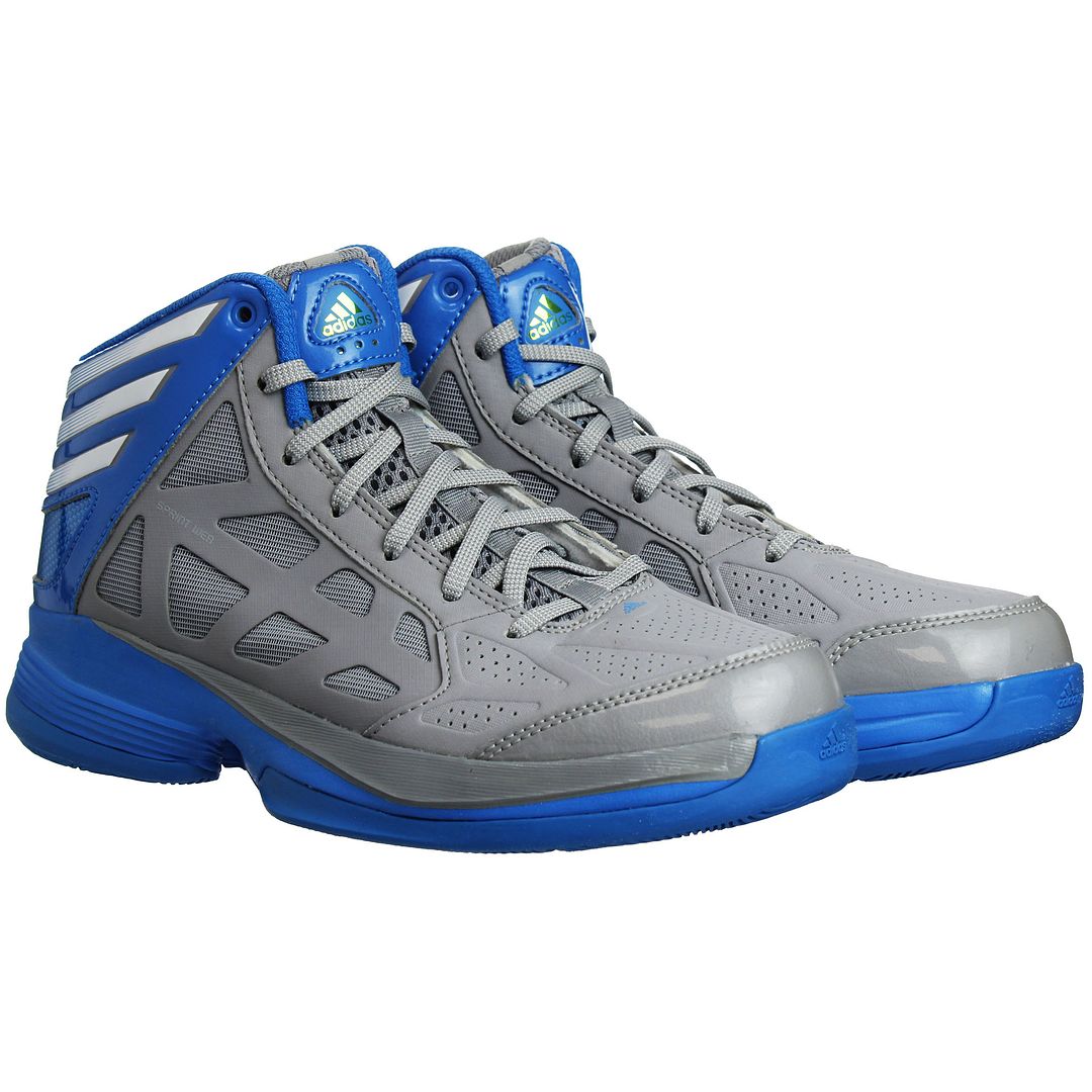 Adidas Crazy Shadow Mens Grey/Blue Trainers