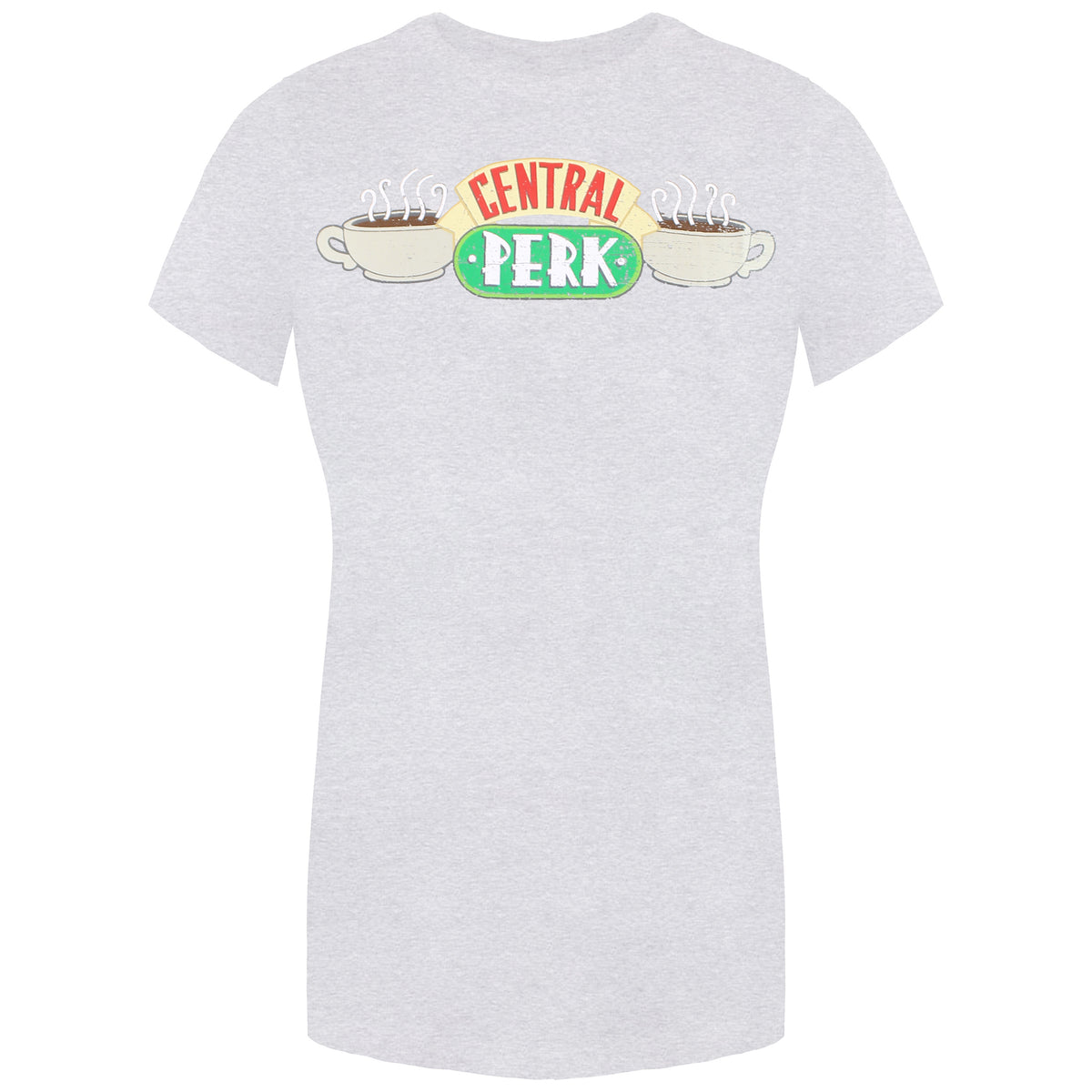 Friends Central Perk Womens Grey T-Shirt