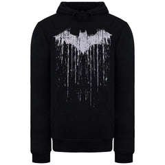 DC Comics Batman Print Mens Black Hoodie