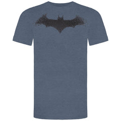 DC Comics Bat Logo Mens Dark Grey T-Shirt