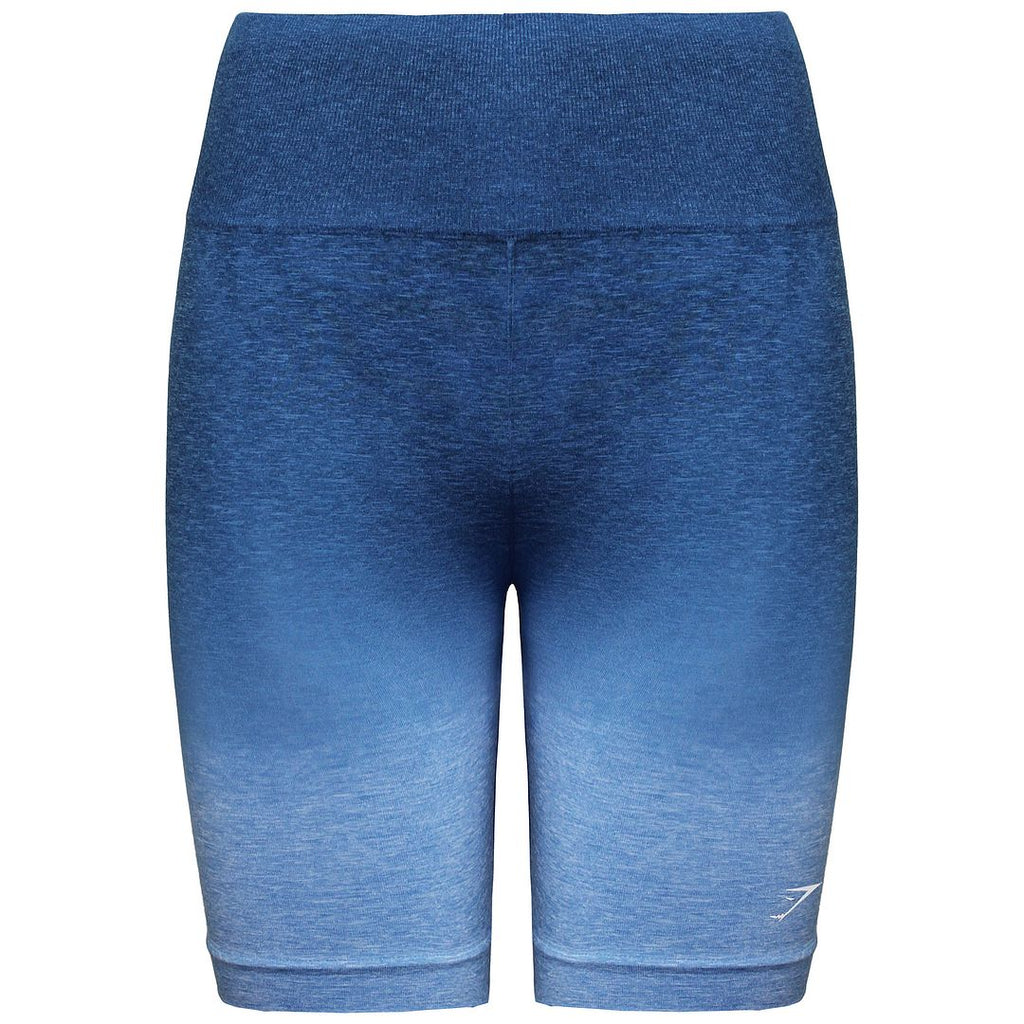 Gymshark Adapt Ombre Seamless Womens Blue Shorts