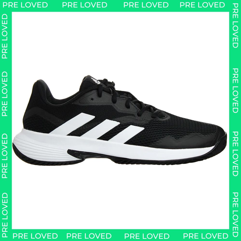 Adidas CourtJam Control Tennis Mens Black Trainers NO BOx