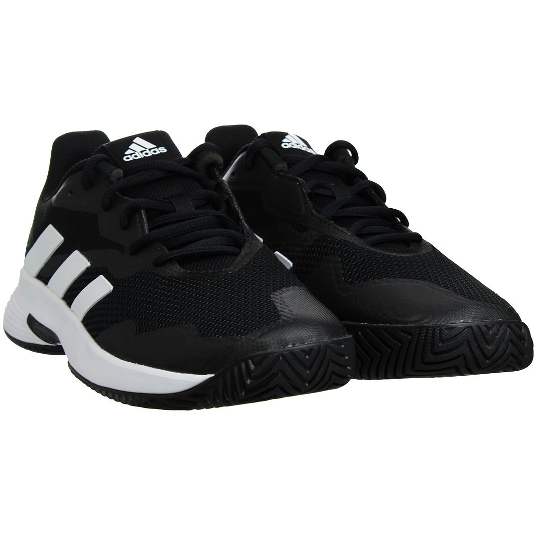 Adidas CourtJam Control Tennis Mens Black Trainers