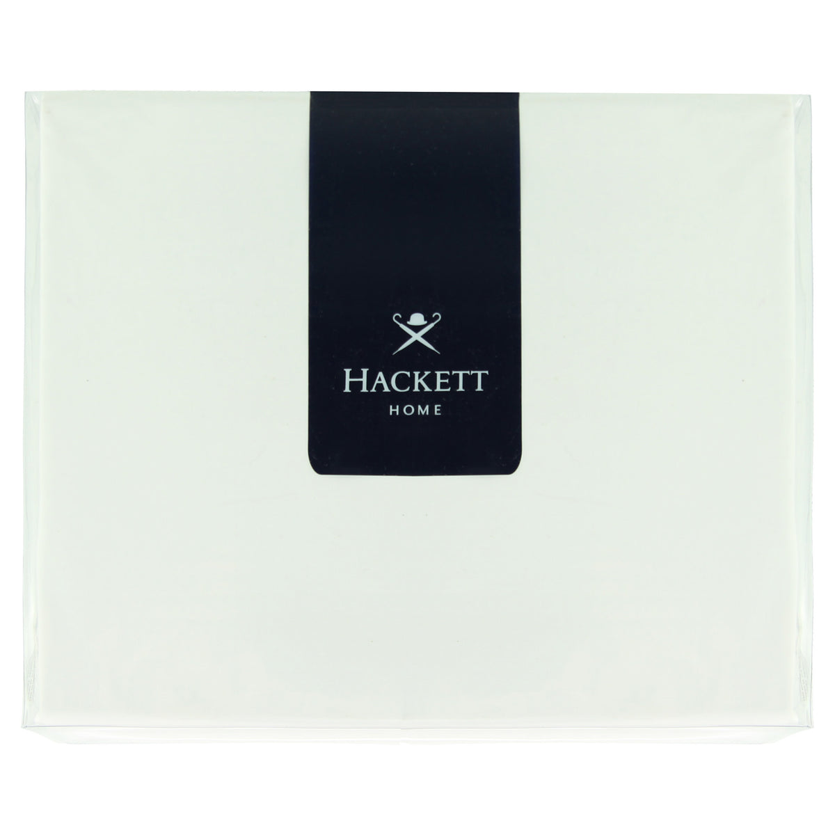 Hackett Home Classic Solid Fitted White Double Sheet