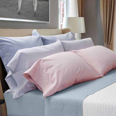 Hackett Home Pinpoint Fitted Double Sheet