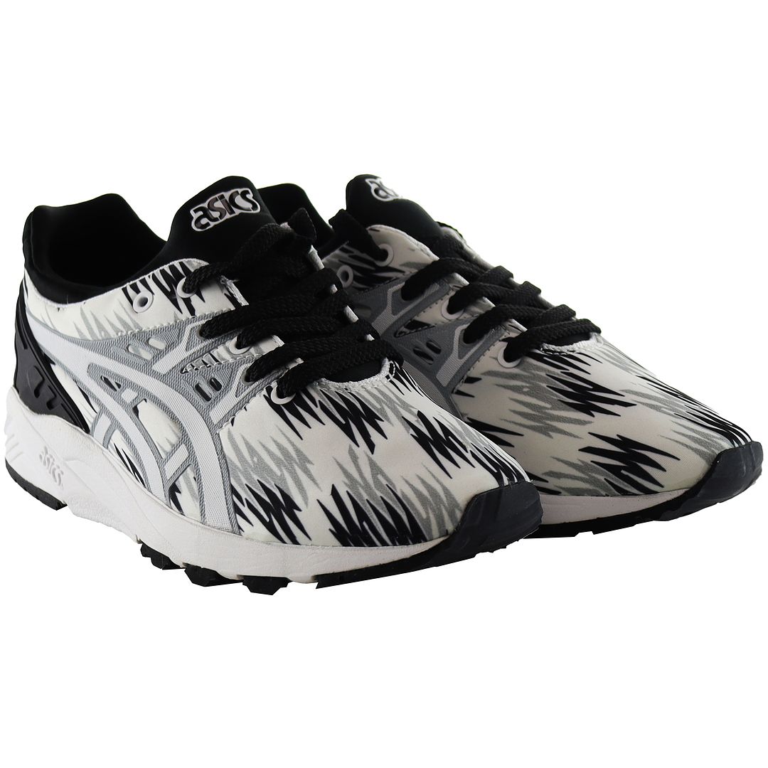 Asics Gel-Kayano Evo Mens White/Black Trainers