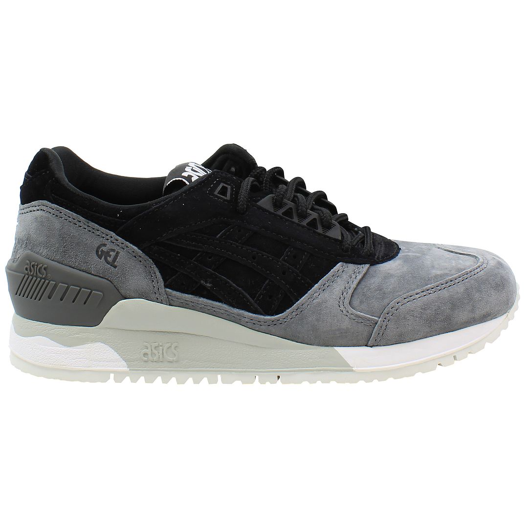 Asics Gel-Respector Mens Black/Grey Trainers