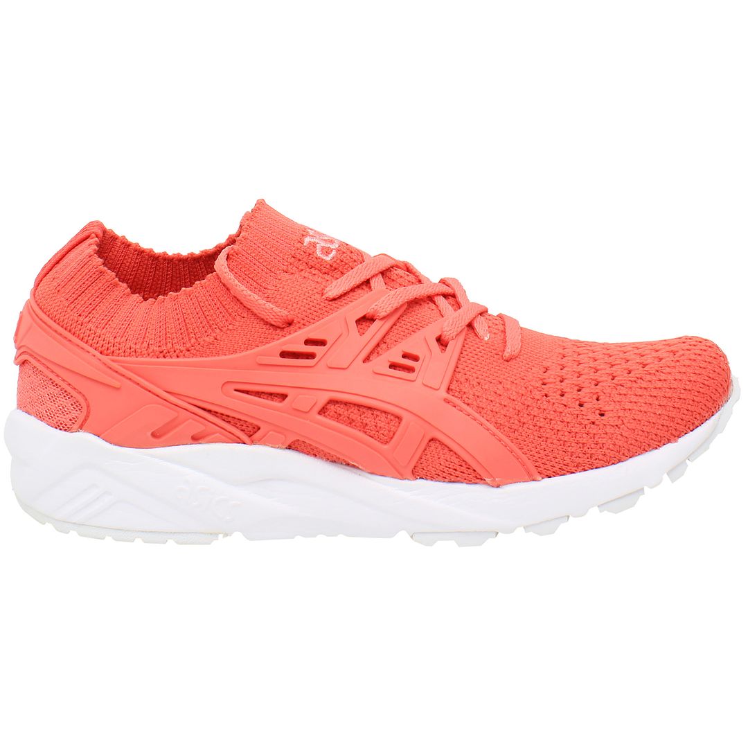 Asics Gel-Kayano Knit Womens Peach Trainers