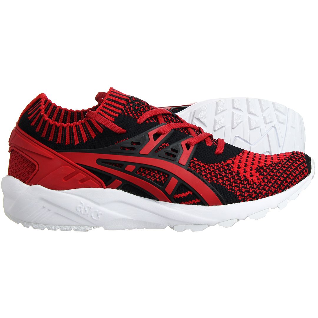 Asics Gel-Kayano Knit Mens Red Trainers