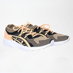 Asics Gel-Kayano Apricot Knit Womens Black/Peach Trainers NO BOX