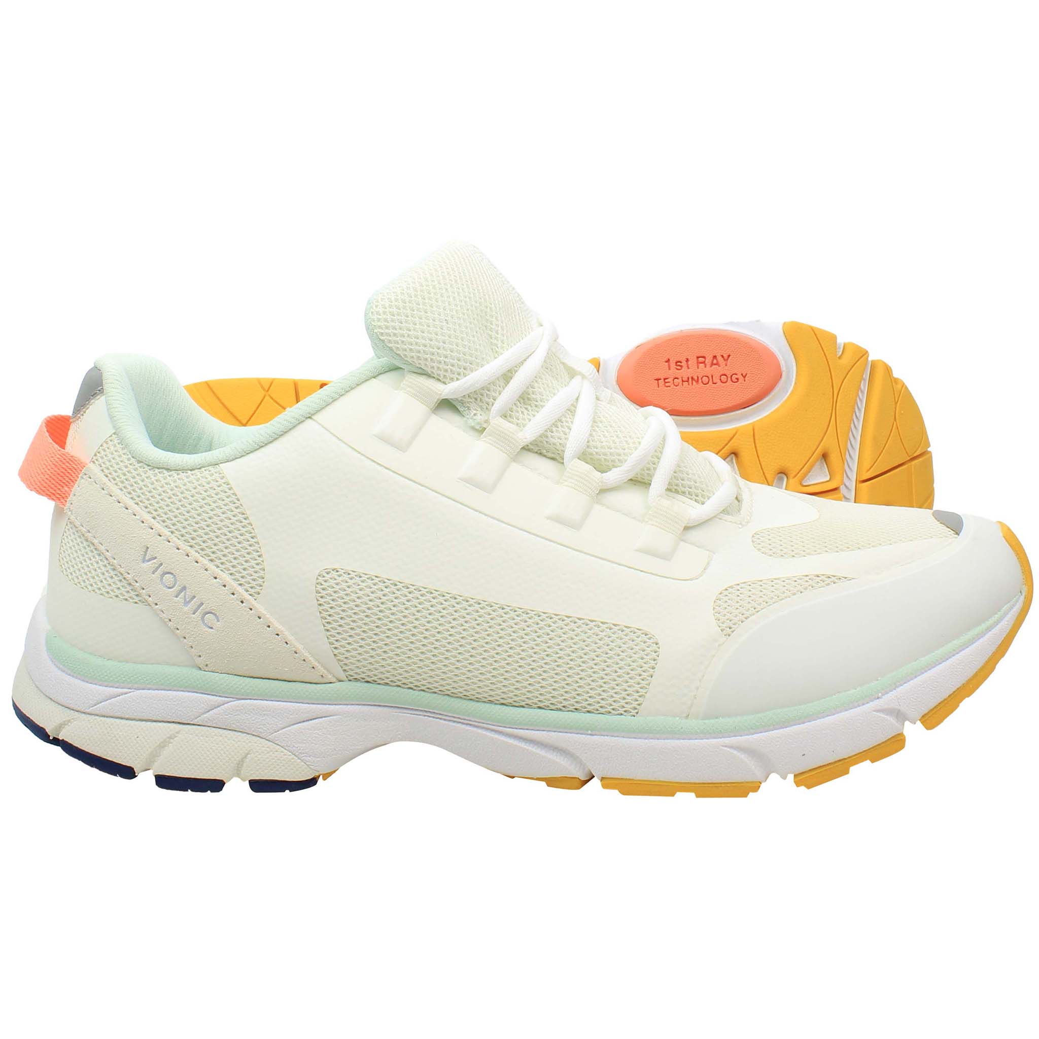 Vionic Edin Womens White Trainers