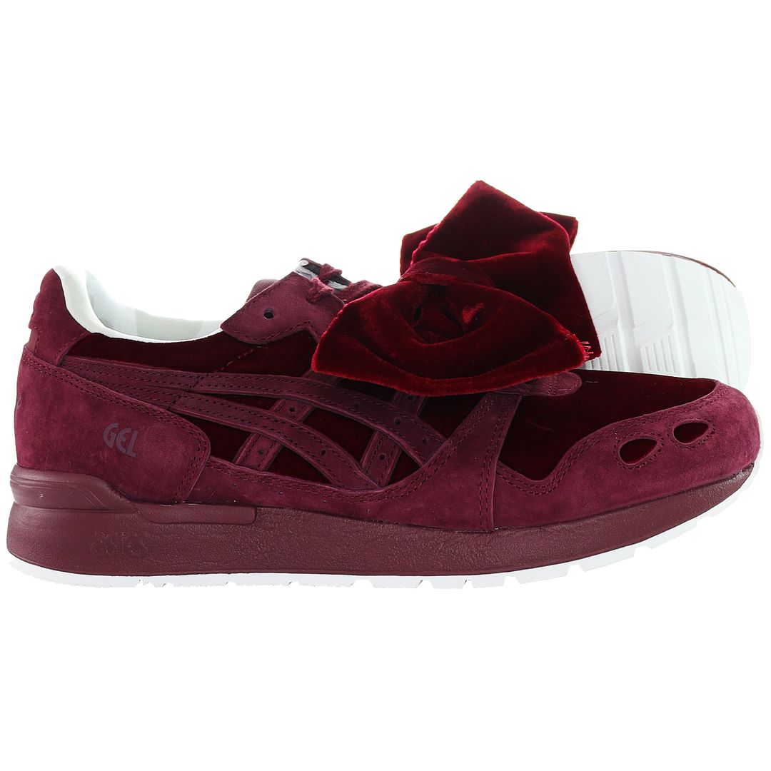 Asics Gel-Lyte Womens Burgundy Trainers