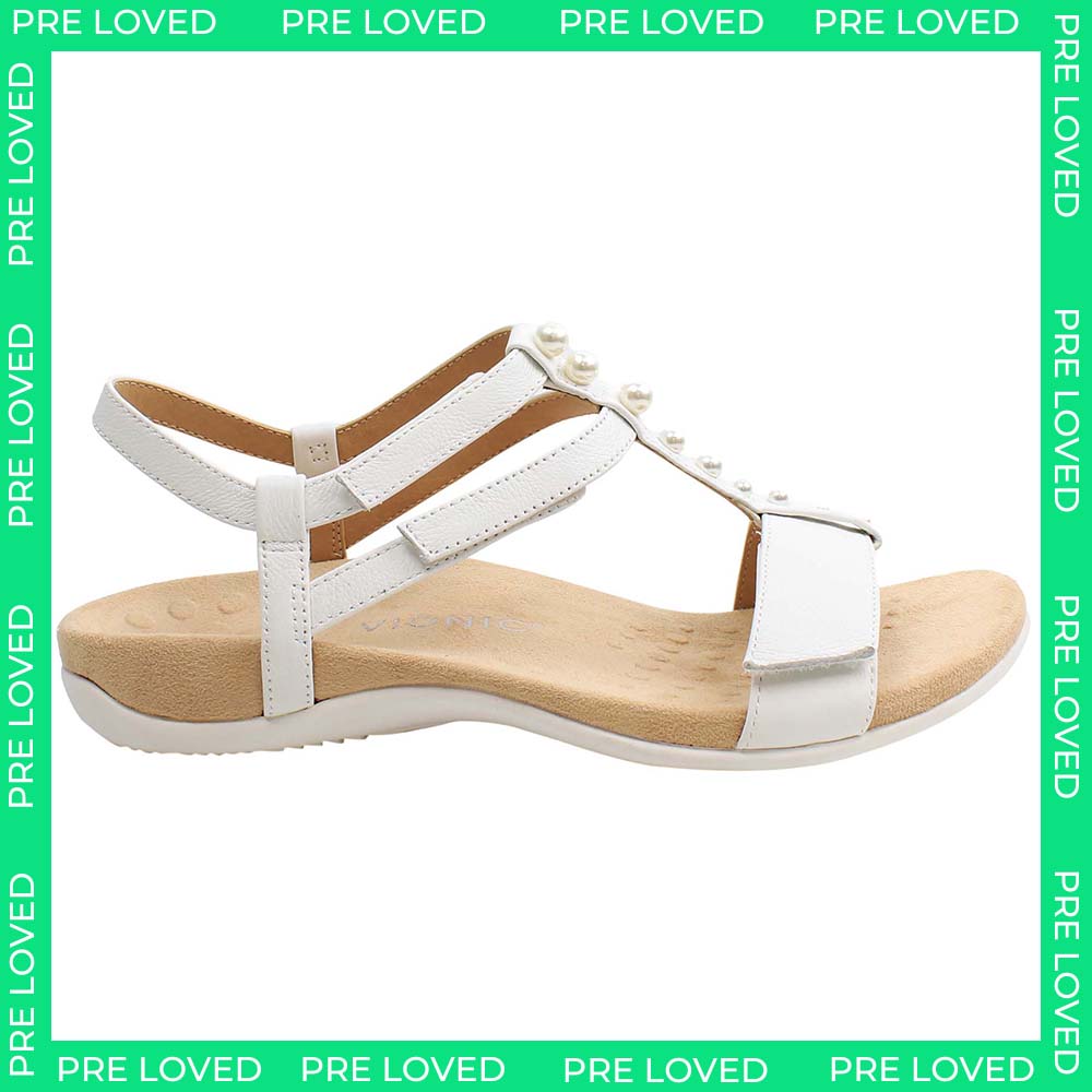 Vionic Mikah Womens White Sandals NO BOX