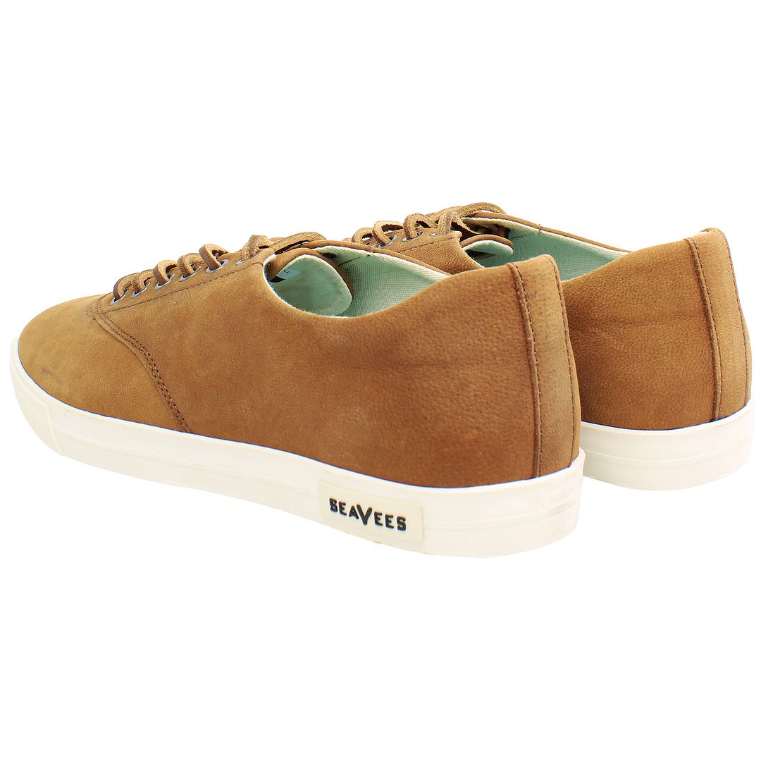 Seavees Hermosa Wintertide Mens Brown Plimsolls