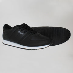 Henleys Renner Mens Black Running Trainers NO BOX