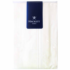 Hackett Home European White Cotton Pillowcase