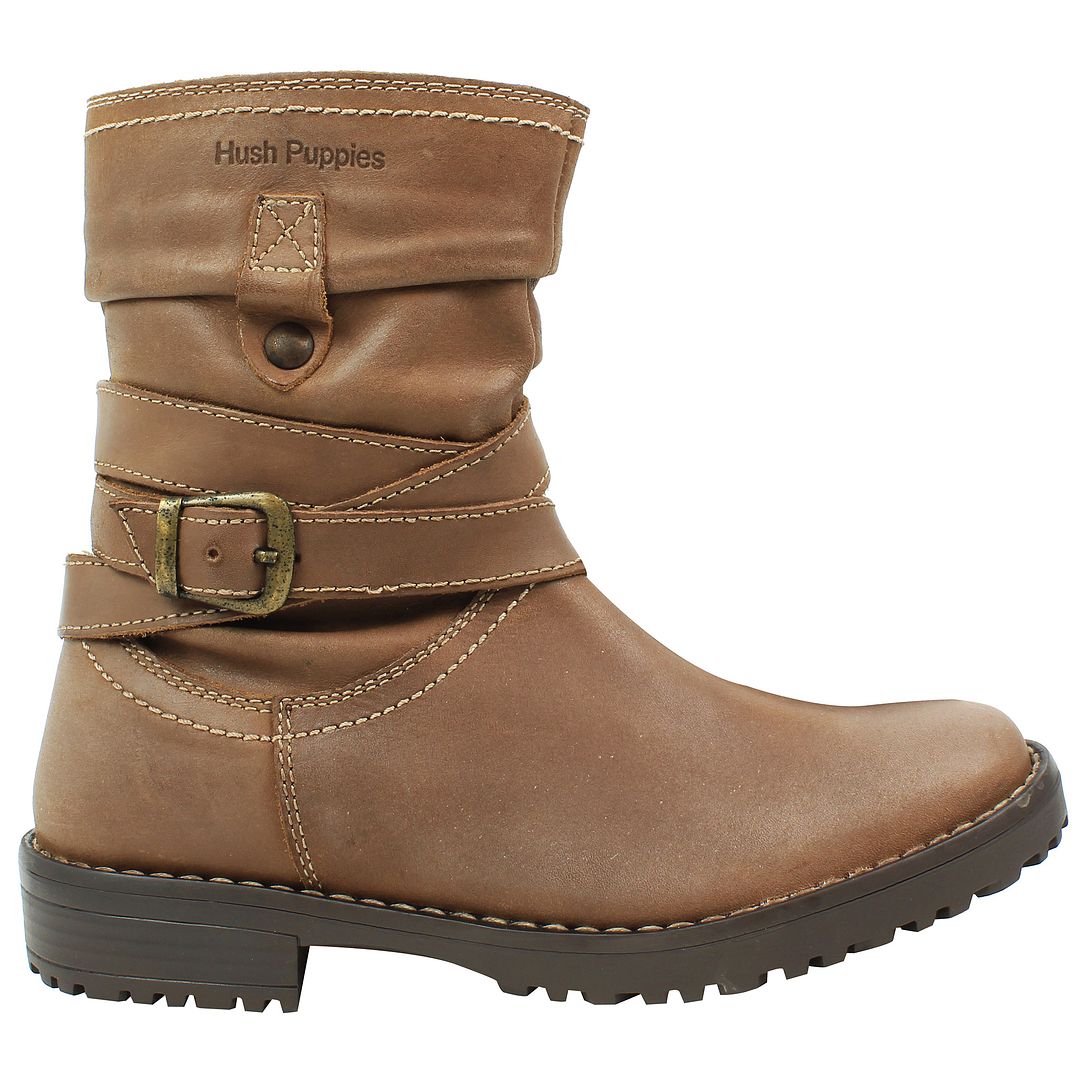 Hush Puppies Luceilie Kids Brown Boots