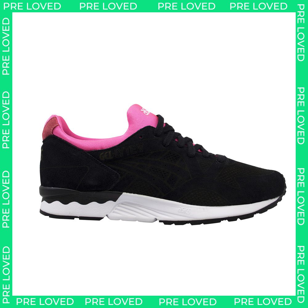 Asics Gel-Lyte V Mens Black/Pink Trainers NO BOX