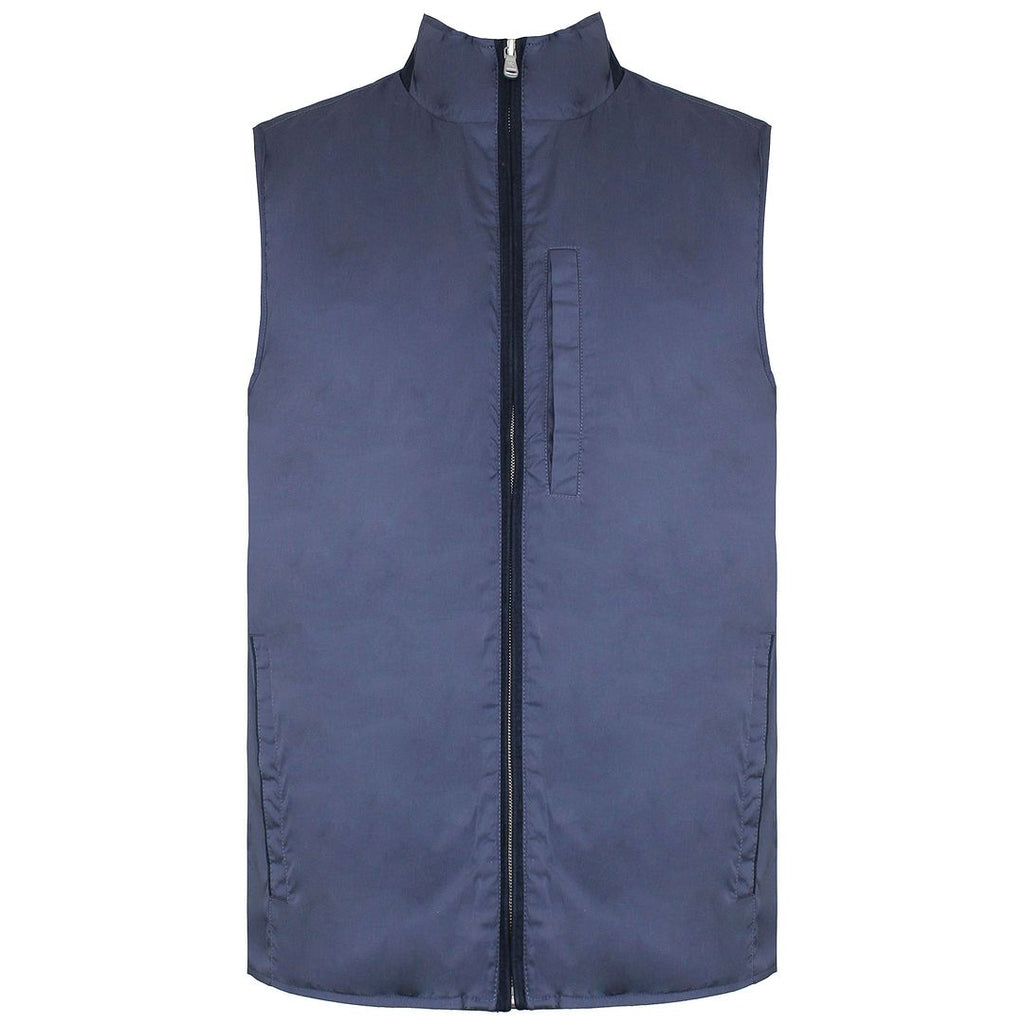 Hackett London Nylon Mens Navy Gilet