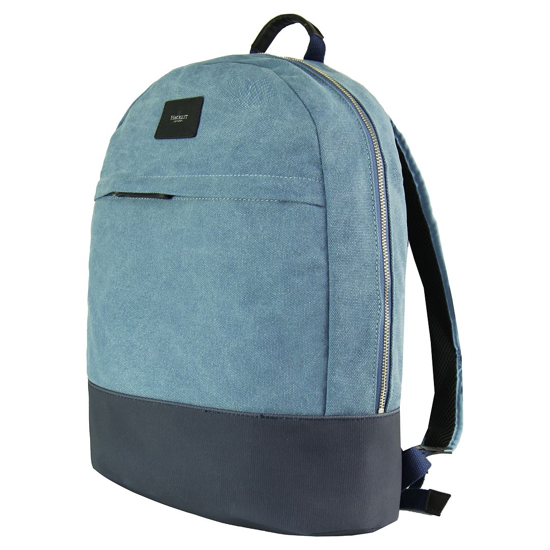 Hackett London New Jackson Blue Backpack