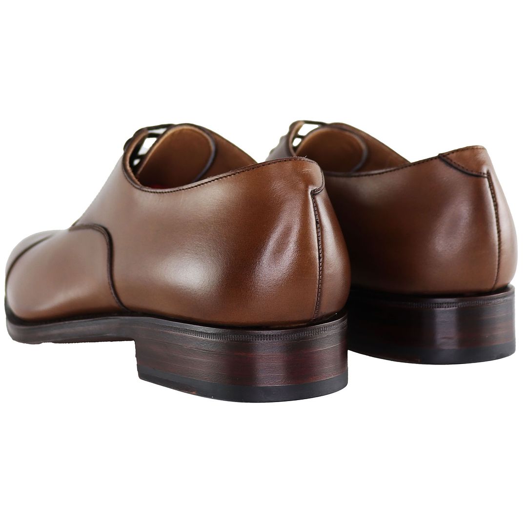 Hackett Plain Top Mens Brown Shoes