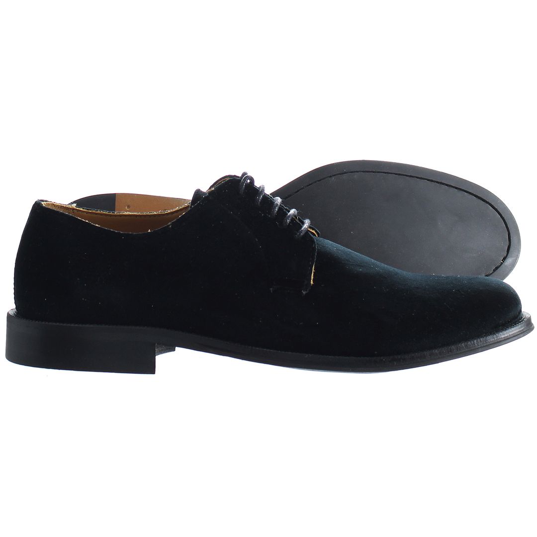 Hackett Derby Mens Black Shoes