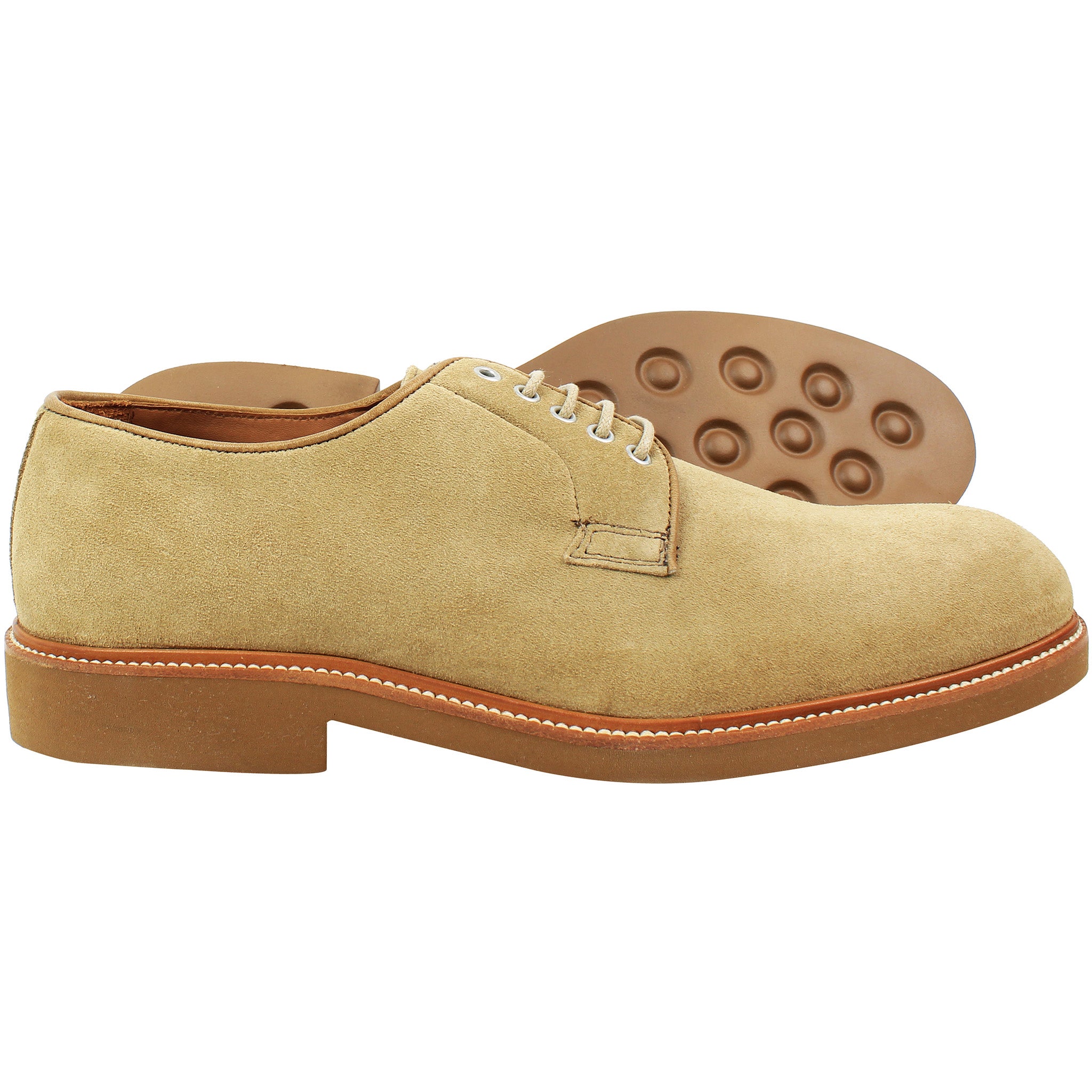 Hackett Chino Eyelet Blucher Mens Beige Shoes