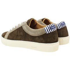 Hackett London Hunt Mens Brown Trainers